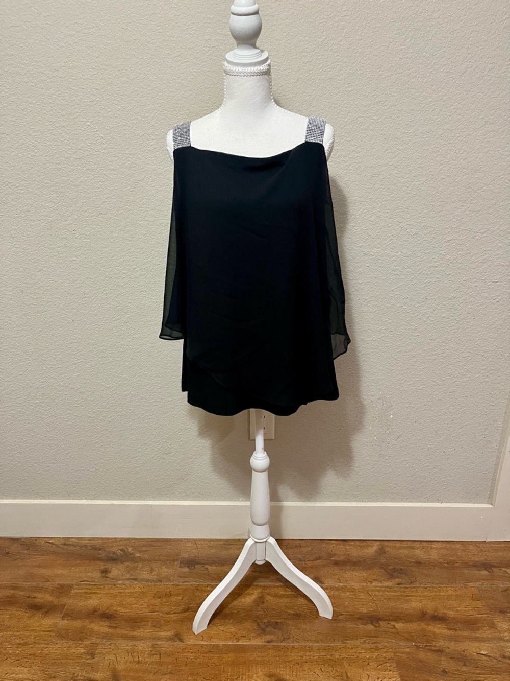 Prelude Black Top with Script Logo